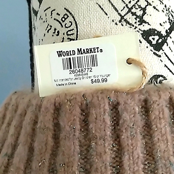 NWT - World Market Colour Block Sweater - One Size - Picture 4 of 10